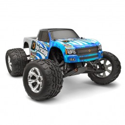 Jumpshot MT V2 Blue Silver Version 1/10 2WD Monster Truck w/ 2.4GHz Radio